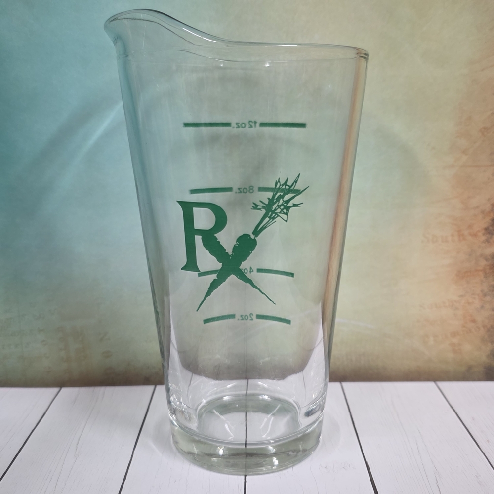 Vintage Libbey RX Carrot Measuring Glass for Juicing, Cocktails, Cooking & More